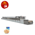 Sachet Packaging Dried Shredded Squid Shrimp Microwave Drying Machine